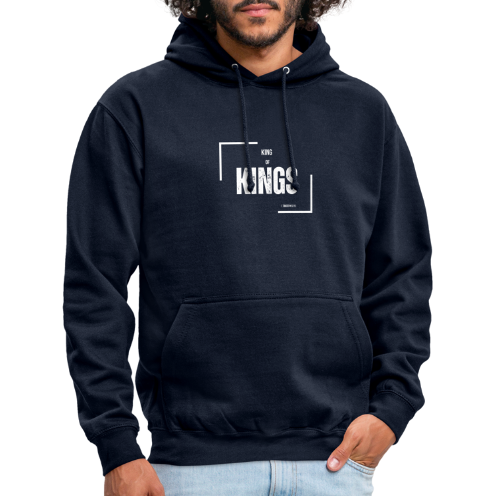 King of Kings Unisex Hoodie - navy