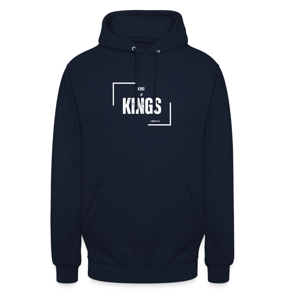 King of Kings Unisex Hoodie - navy