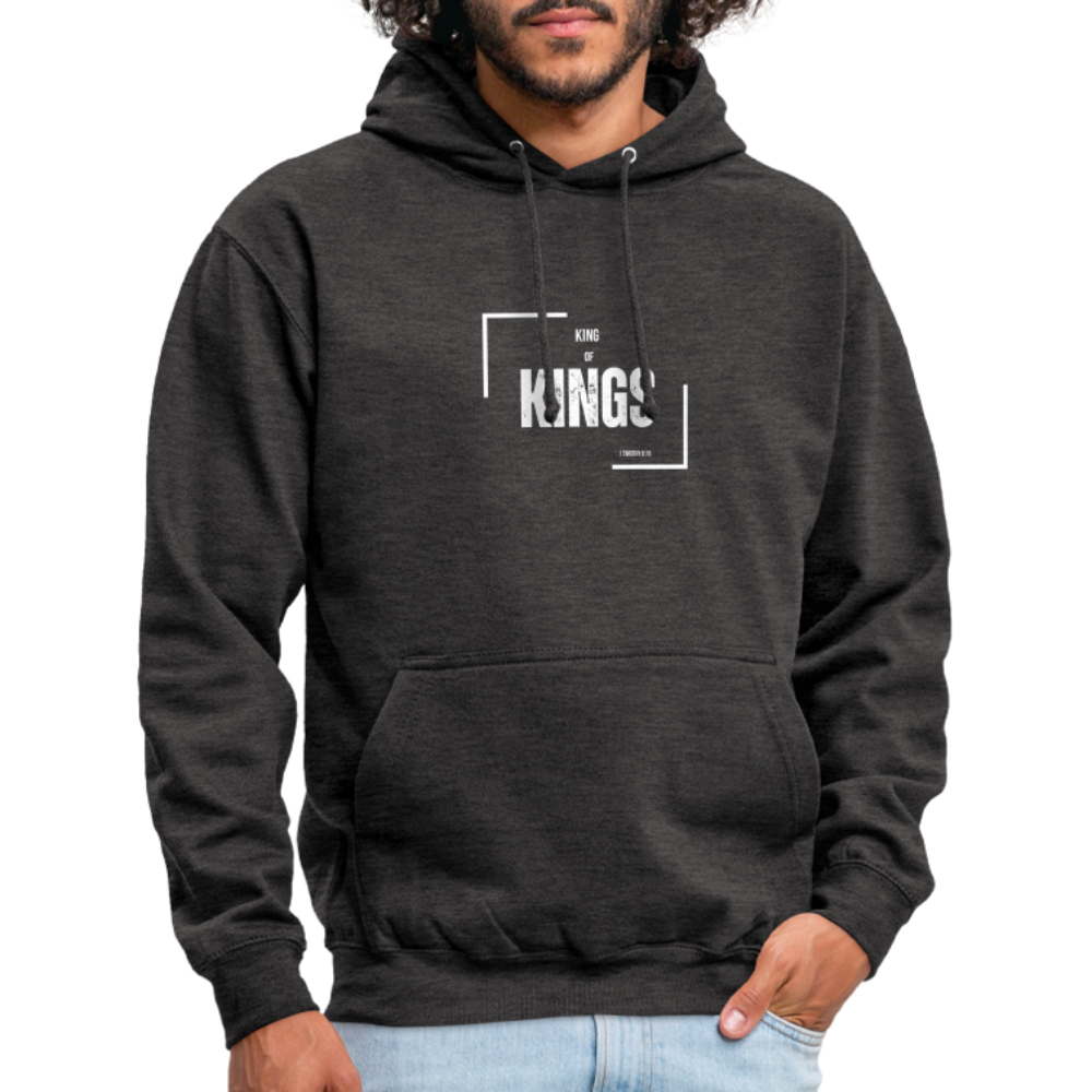 King of Kings Unisex Hoodie - charcoal grey