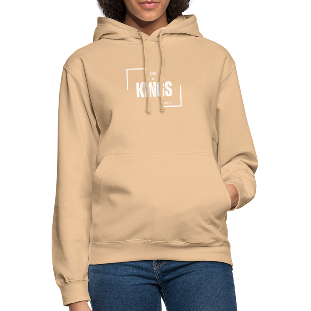 King of Kings Unisex Hoodie - peach