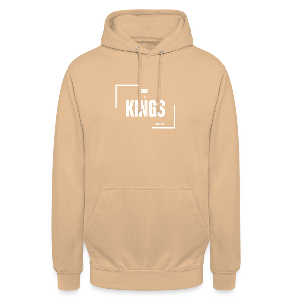 King of Kings Unisex Hoodie - peach