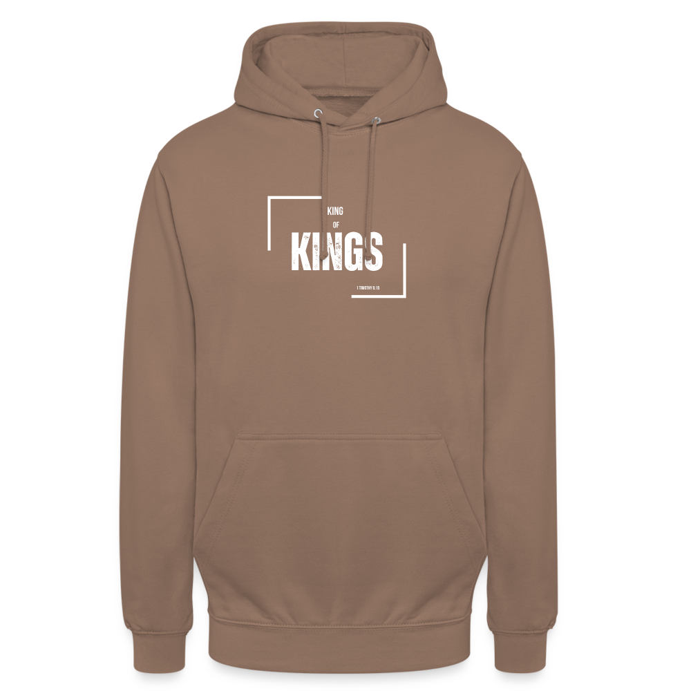 King of Kings Unisex Hoodie - mocha