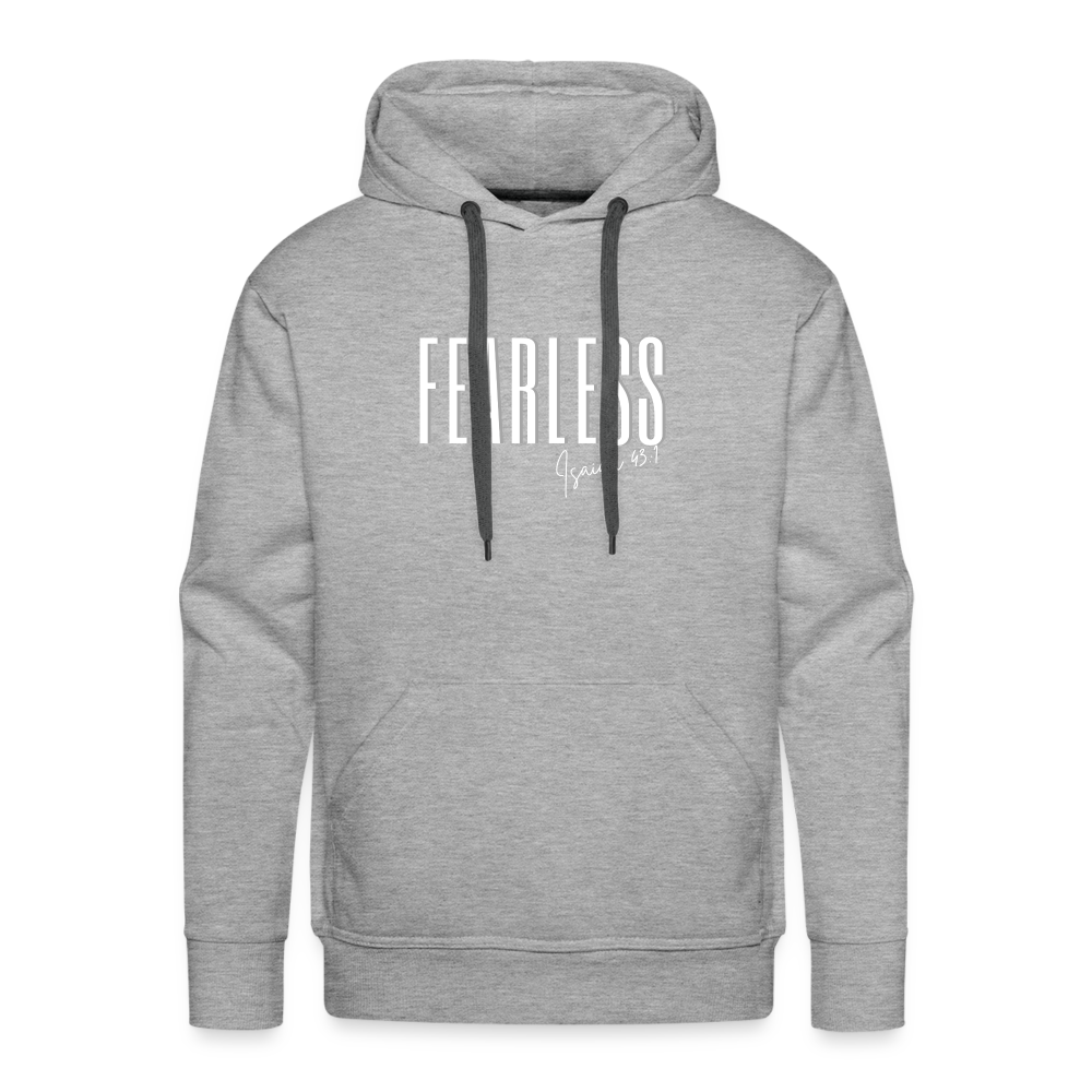 FEARLESS Men’s Premium Hoodie - heather grey