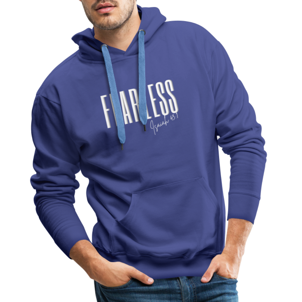 FEARLESS Men’s Premium Hoodie - royal blue