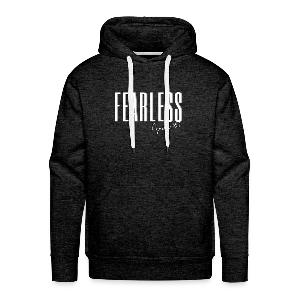 FEARLESS Men’s Premium Hoodie - charcoal grey