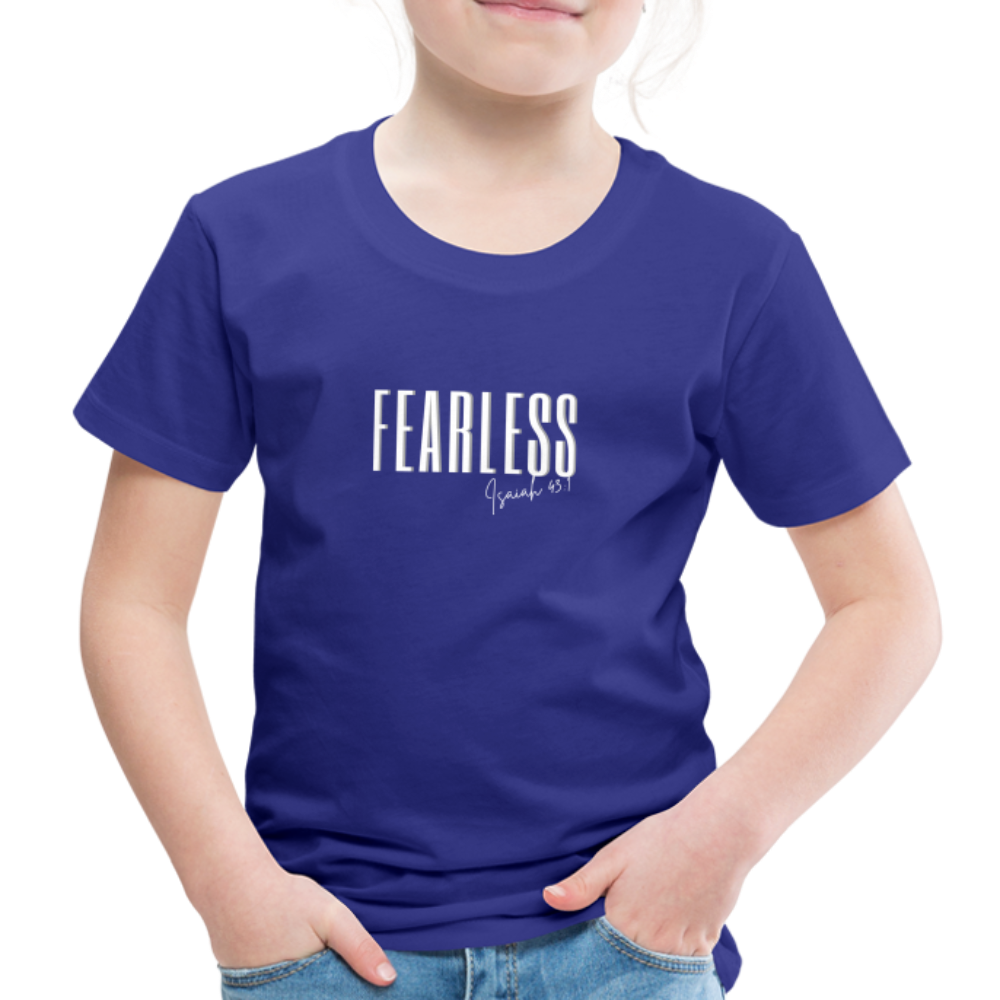 Fearless Kids' Premium T-Shirt - royal blue