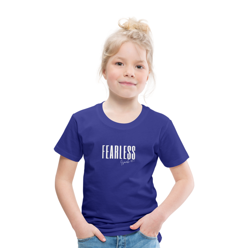 Fearless Kids' Premium T-Shirt - royal blue