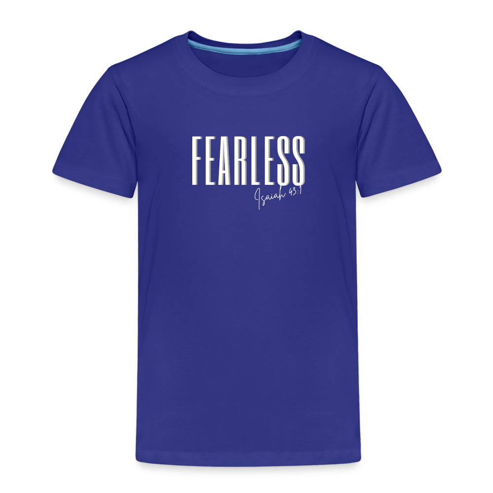 Fearless Kids' Premium T-Shirt - royal blue