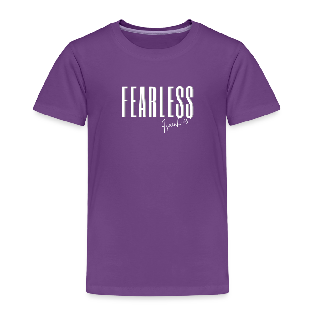 Fearless Kids' Premium T-Shirt - purple