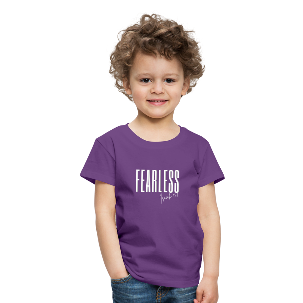 Fearless Kids' Premium T-Shirt - purple