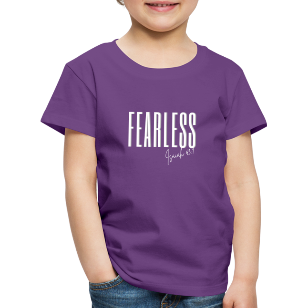 Fearless Kids' Premium T-Shirt - purple