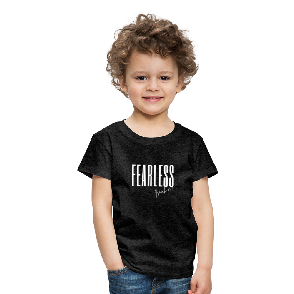 Fearless Kids' Premium T-Shirt - charcoal grey
