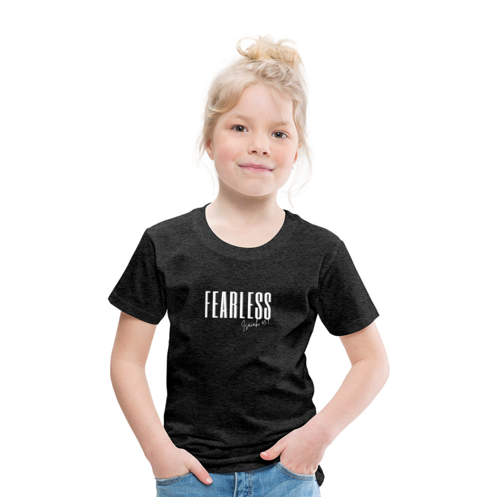 Fearless Kids' Premium T-Shirt - charcoal grey