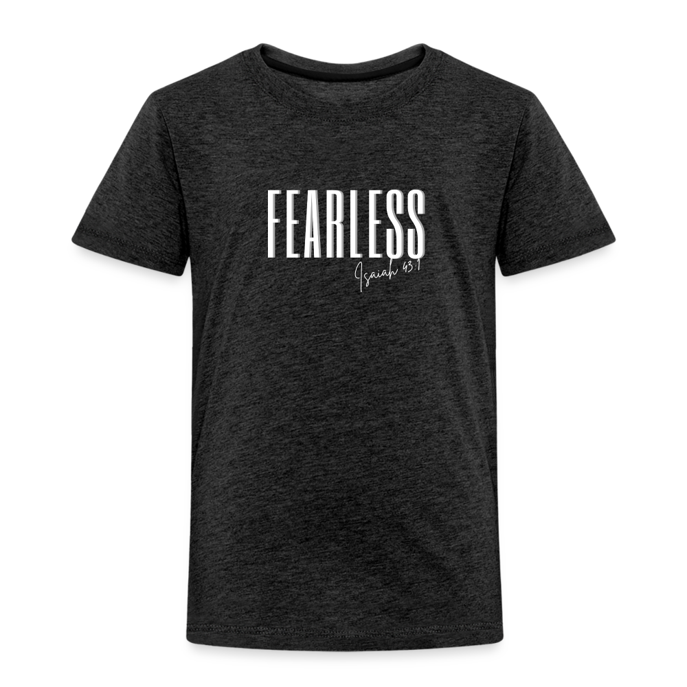 Fearless Kids' Premium T-Shirt - charcoal grey