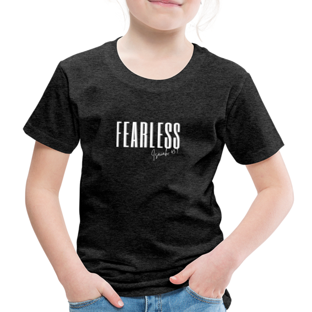 Fearless Kids' Premium T-Shirt - charcoal grey