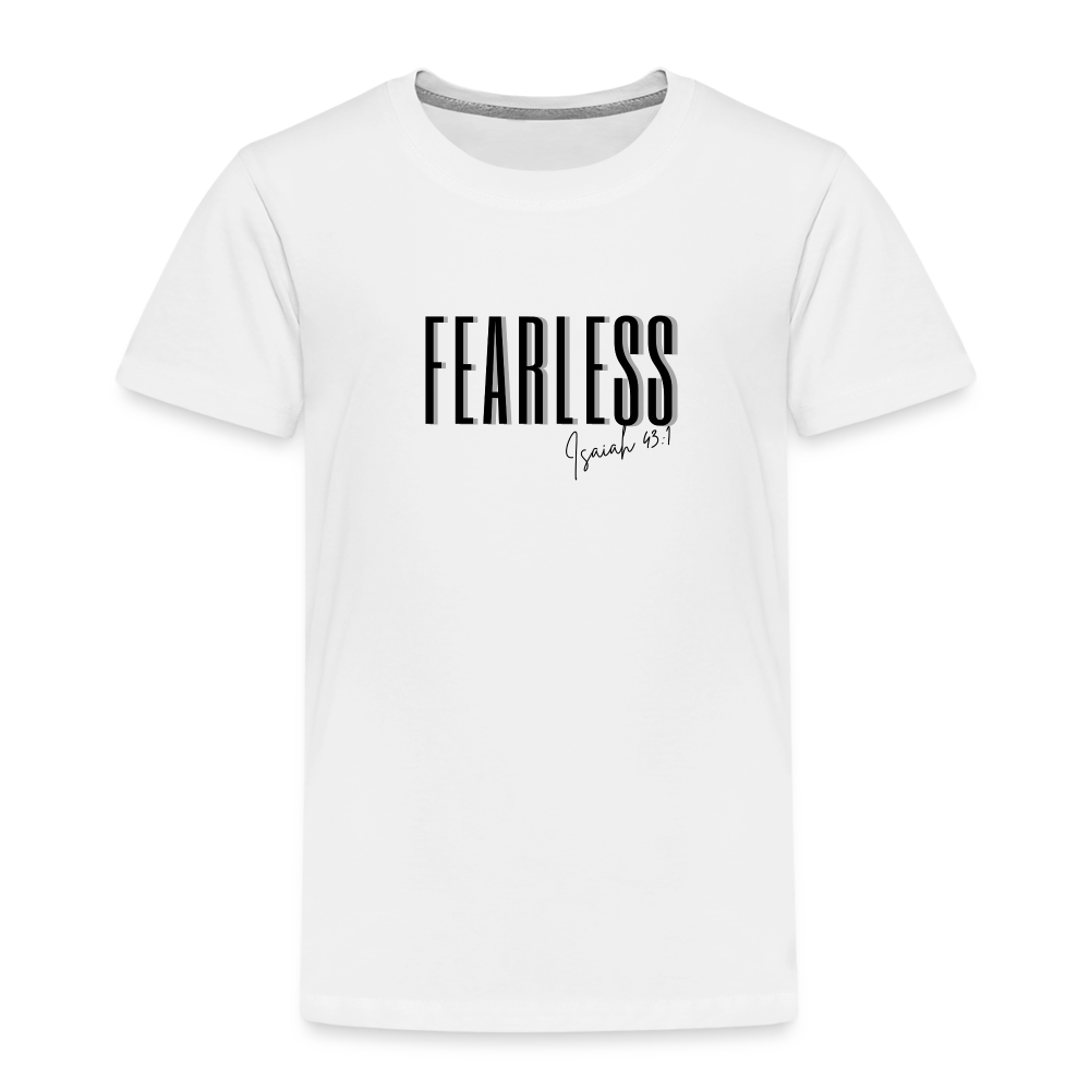 Fearless Kids' Premium T-Shirt - white