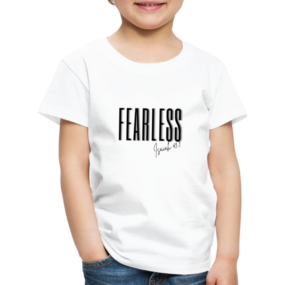 Fearless Kids' Premium T-Shirt - white