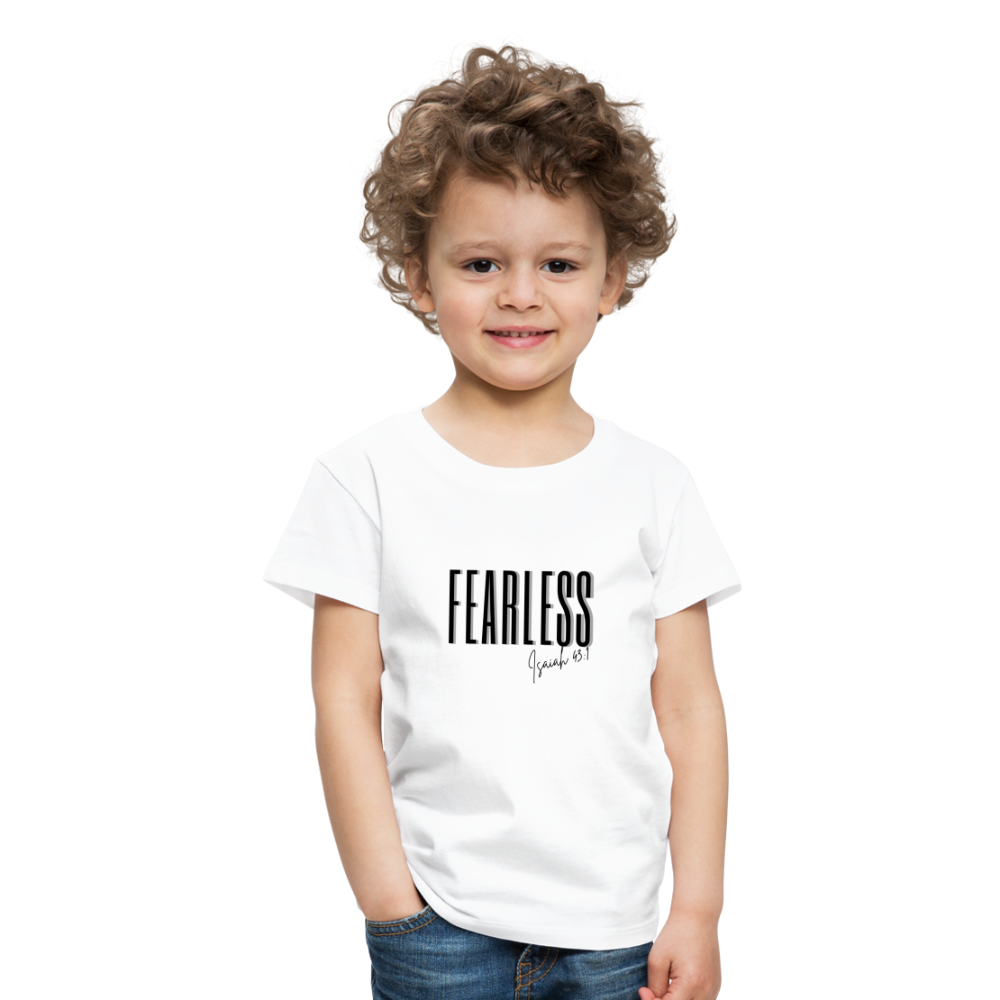 Fearless Kids' Premium T-Shirt - white