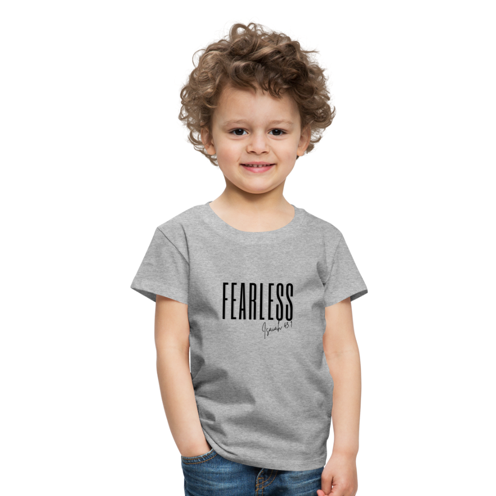 Fearless Kids' Premium T-Shirt - heather grey