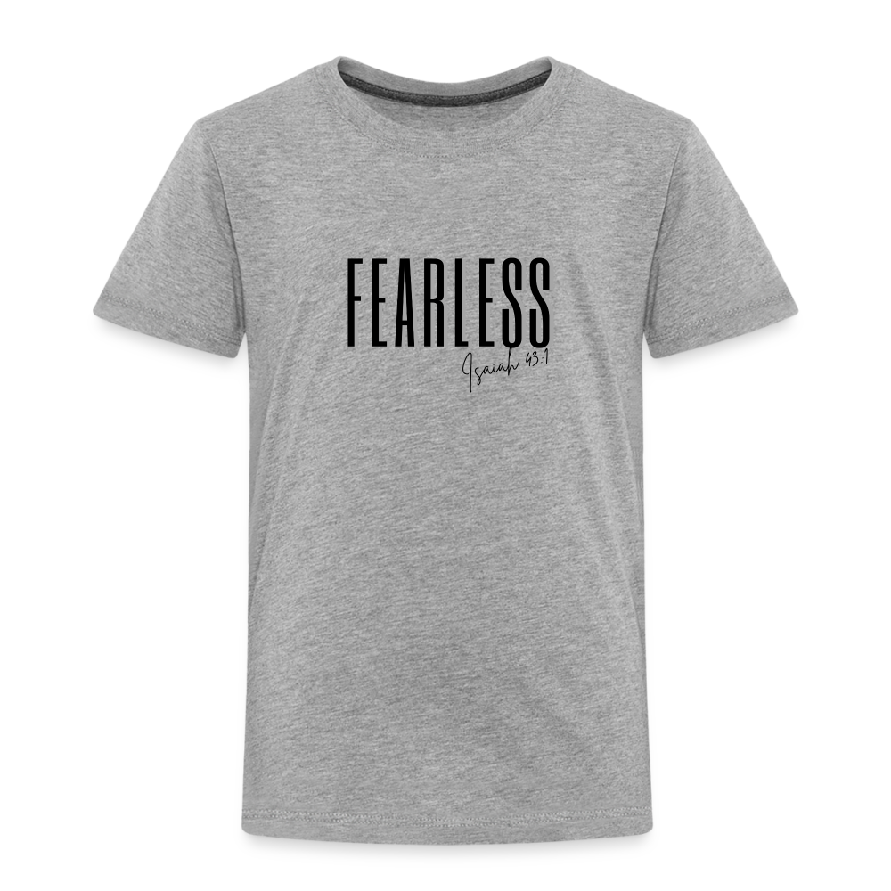 Fearless Kids' Premium T-Shirt - heather grey