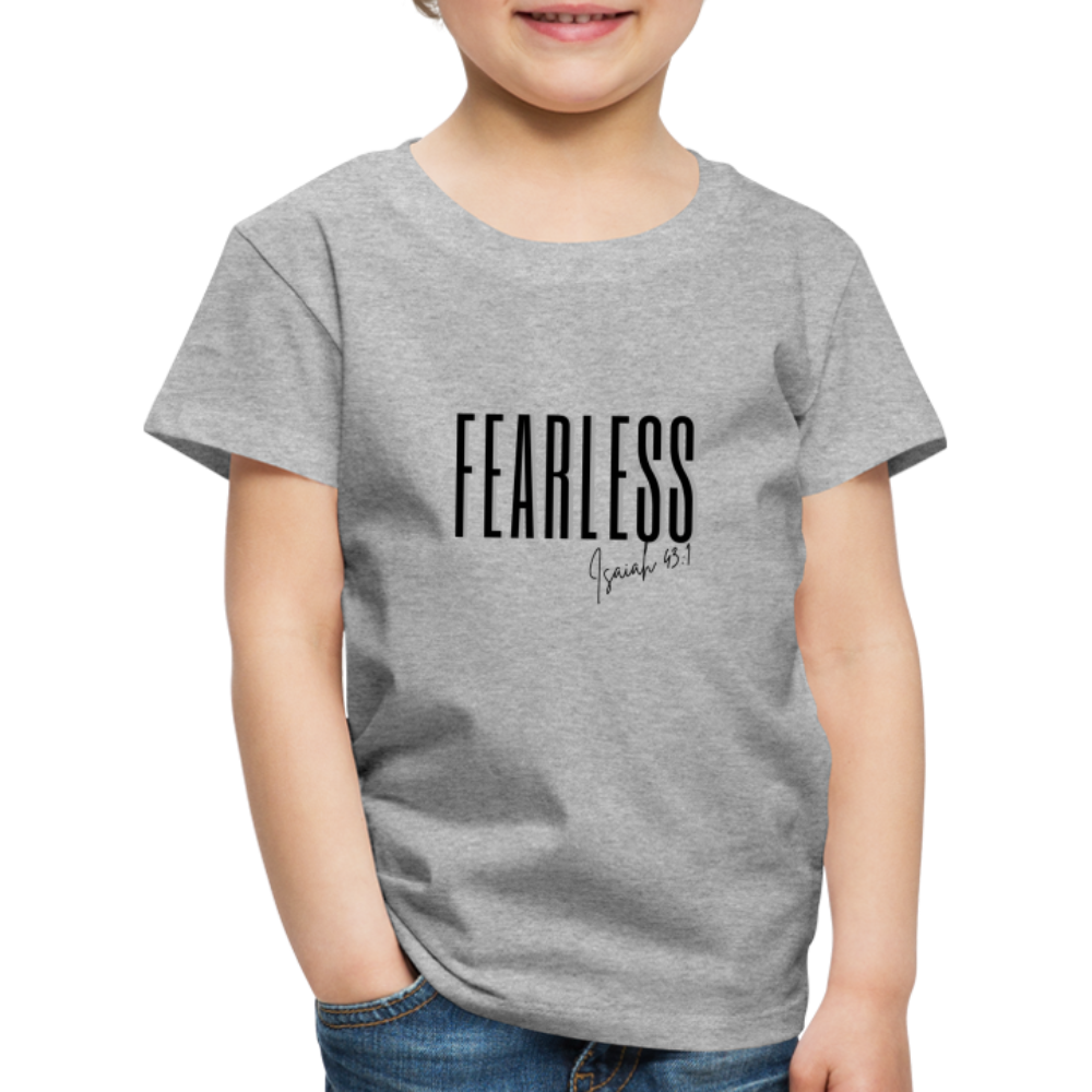 Fearless Kids' Premium T-Shirt - heather grey