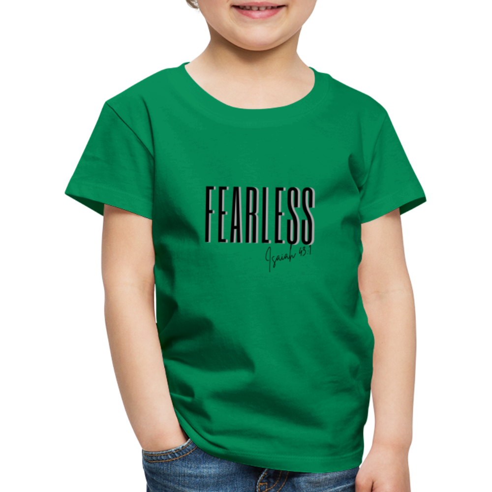 Fearless Kids' Premium T-Shirt - kelly green