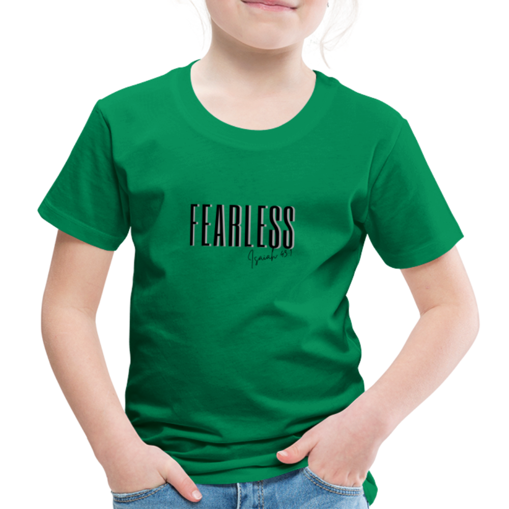Fearless Kids' Premium T-Shirt - kelly green