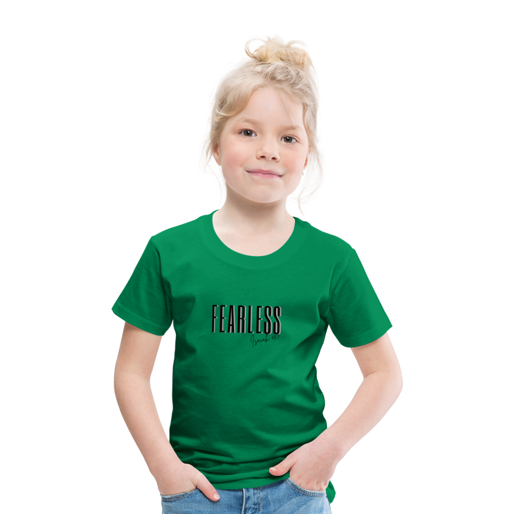 Fearless Kids' Premium T-Shirt - kelly green