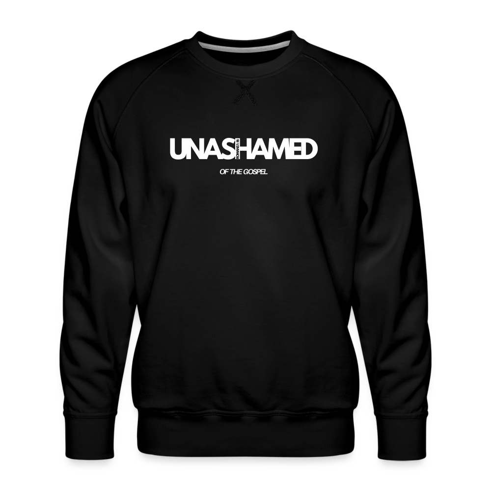 Unashamed Men’s Premium Sweatshirt - black