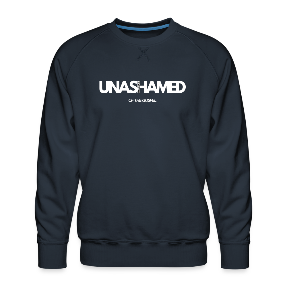 Unashamed Men’s Premium Sweatshirt - navy