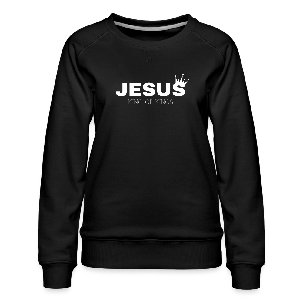 King of Kings Women's Premium Sweatshirt - black