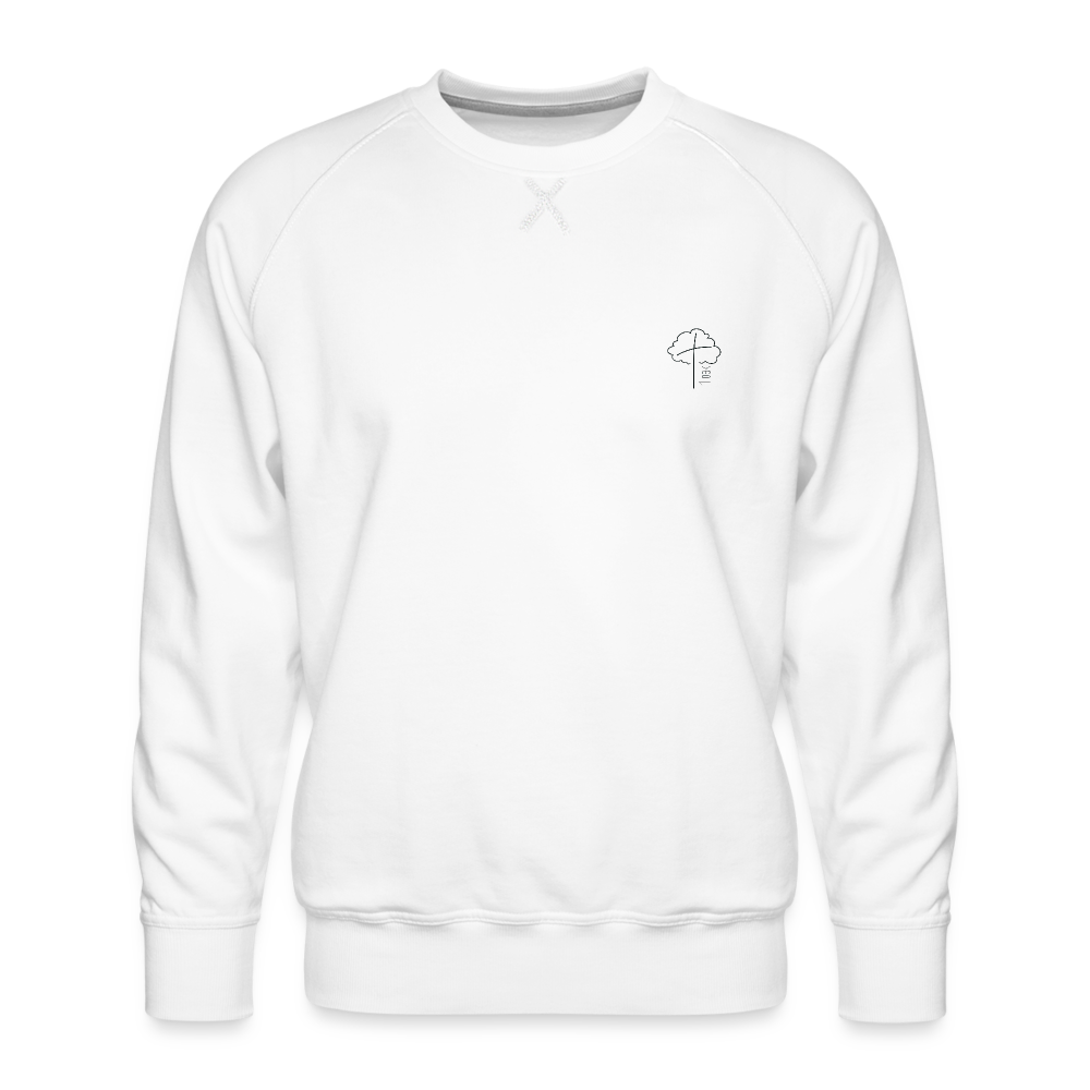 1 OAK Men’s Premium Sweatshirt - white
