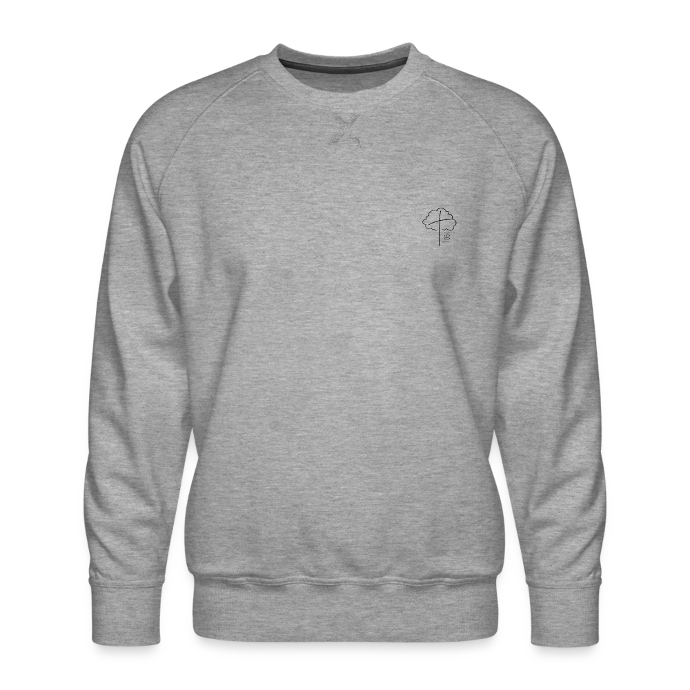 1 OAK Men’s Premium Sweatshirt - heather grey