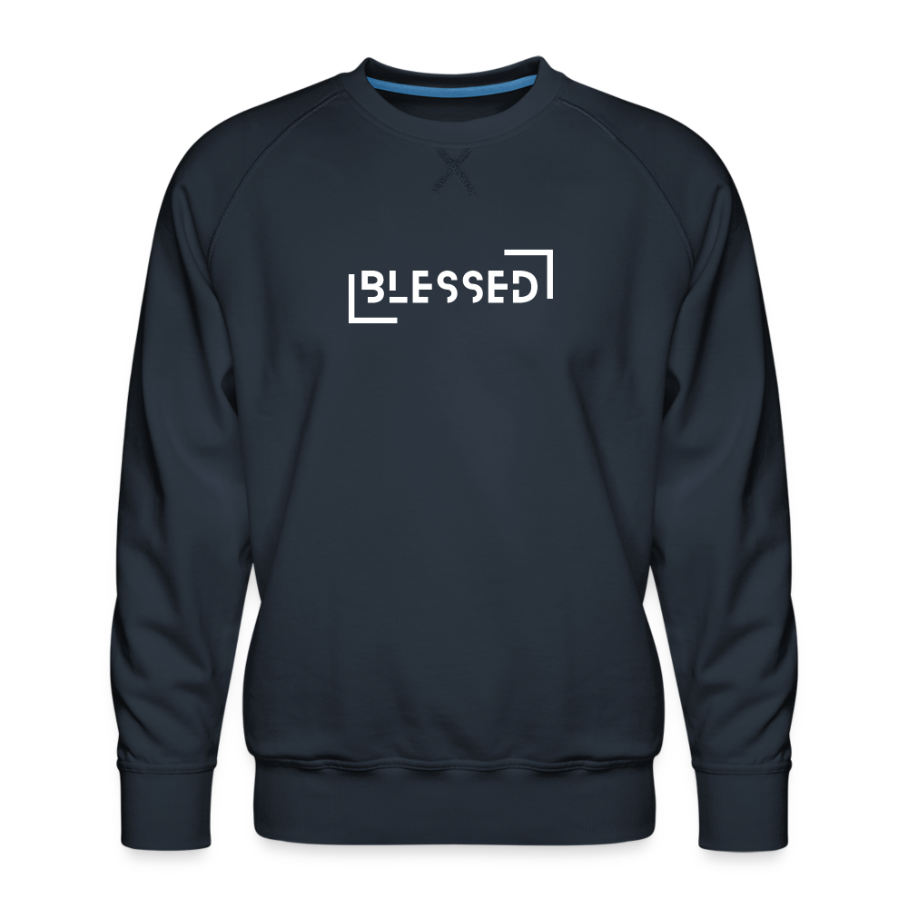 Blessed Men’s Premium Sweatshirt - navy