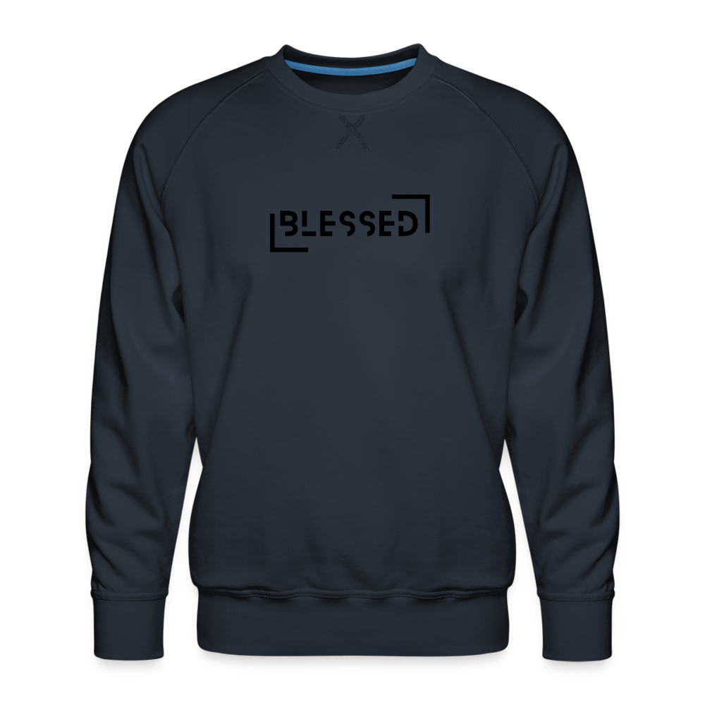 Blessed Men’s Premium Sweatshirt - navy
