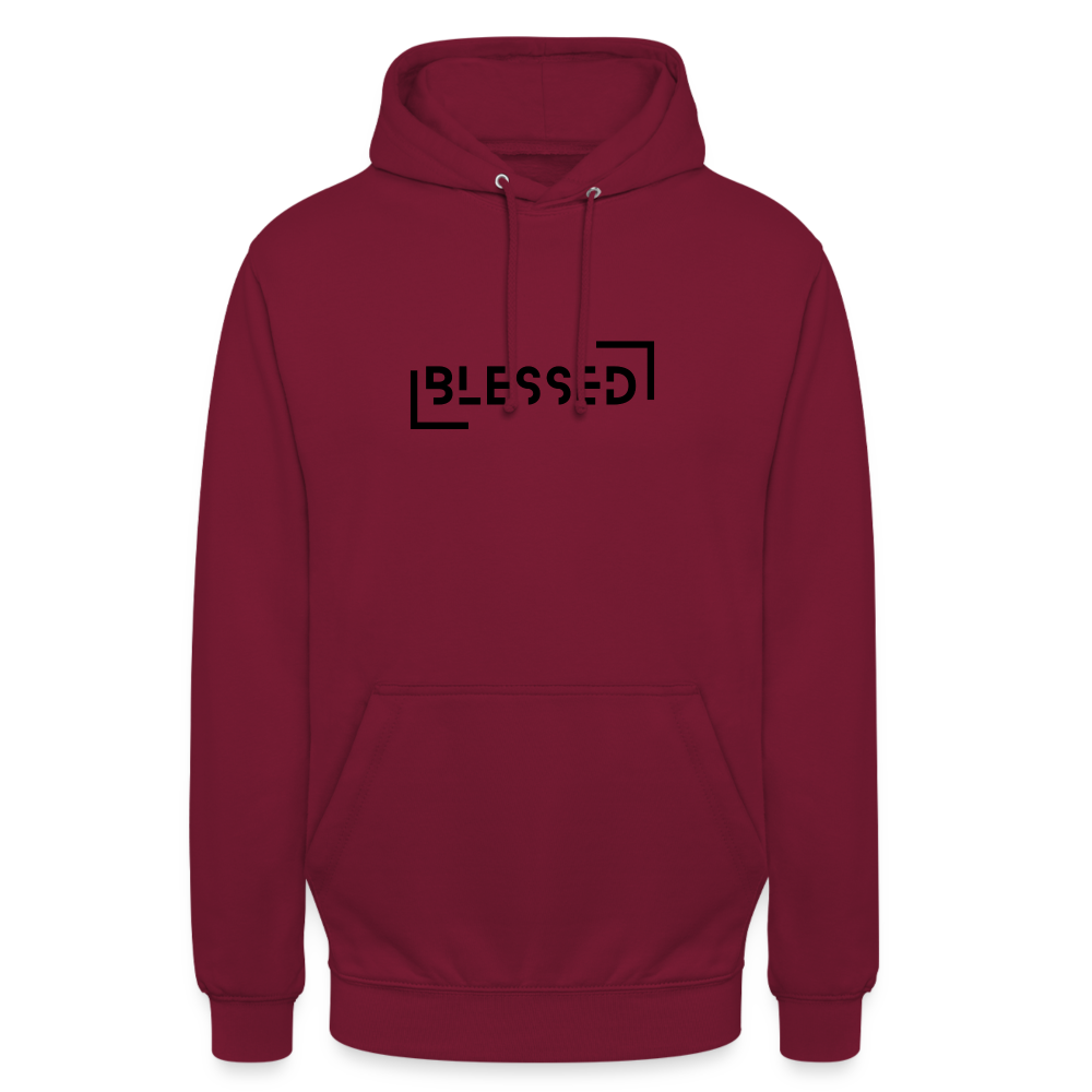 Blessed Unisex Hoodie - bordeaux