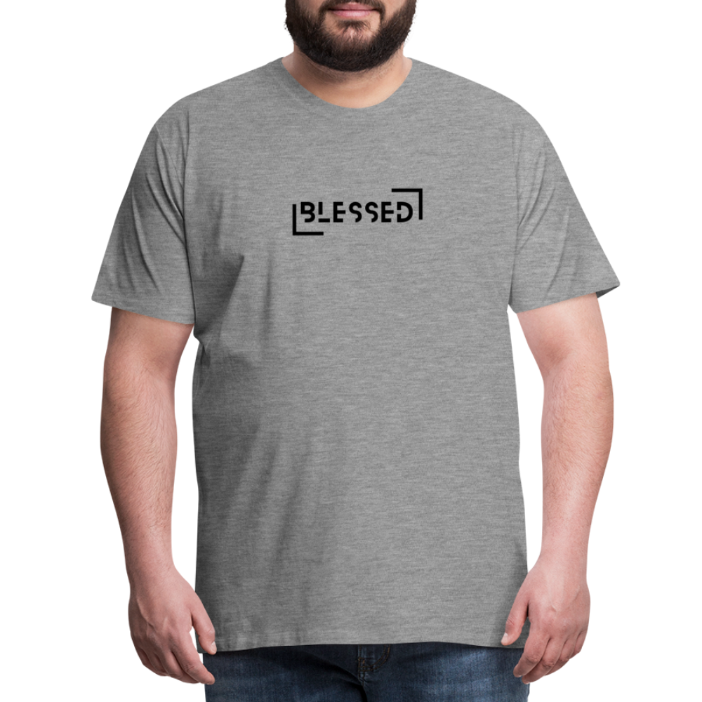 Blessed Men’s Premium T-Shirt - heather grey