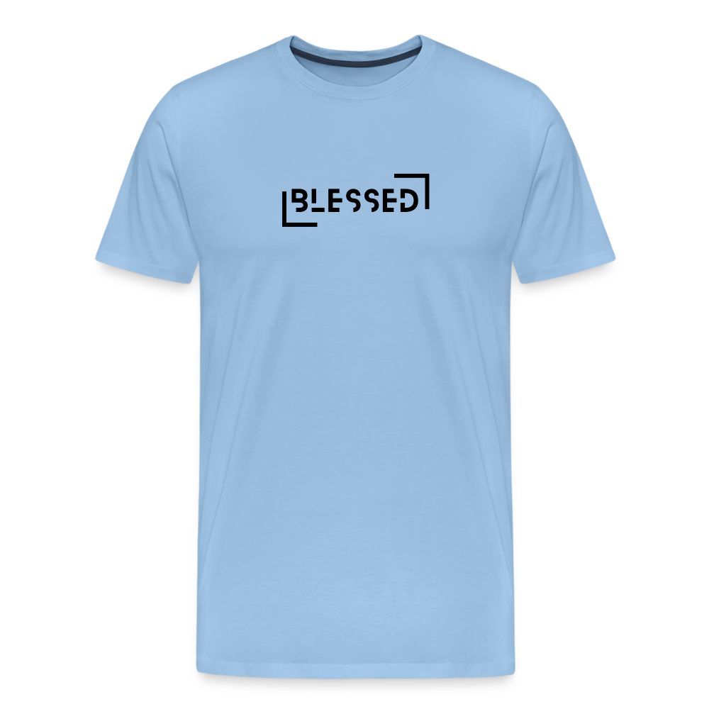 Blessed Men’s Premium T-Shirt - sky
