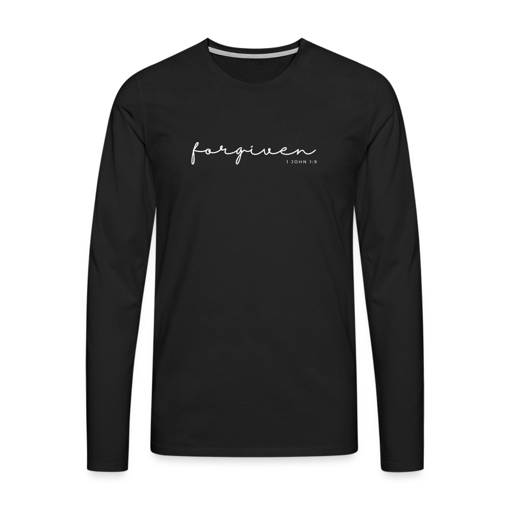 Forgiven Men's Premium Longsleeve Shirt - black