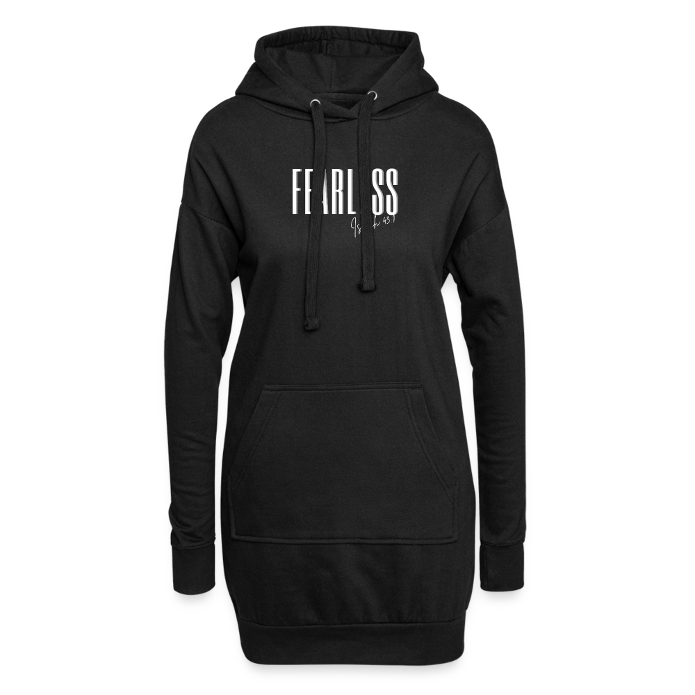 Fearless Hoodie Dress - black