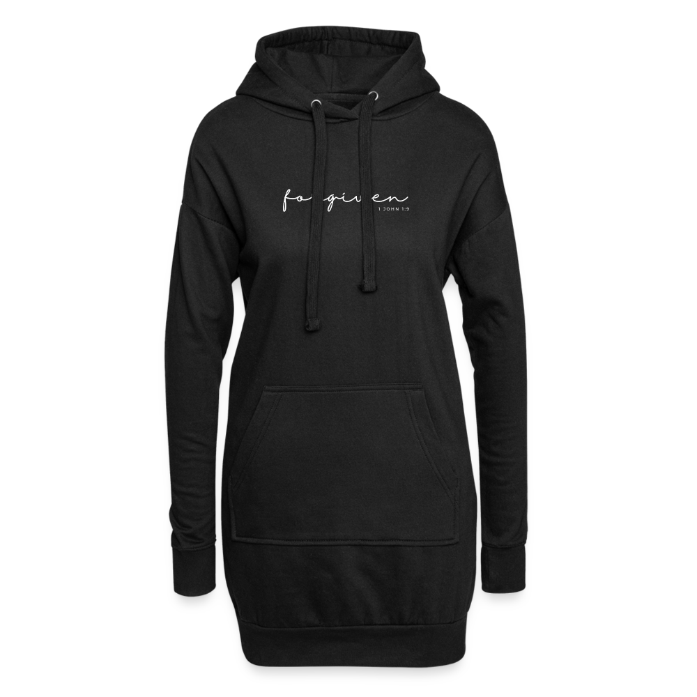 Forgiven Hoodie Dress - black