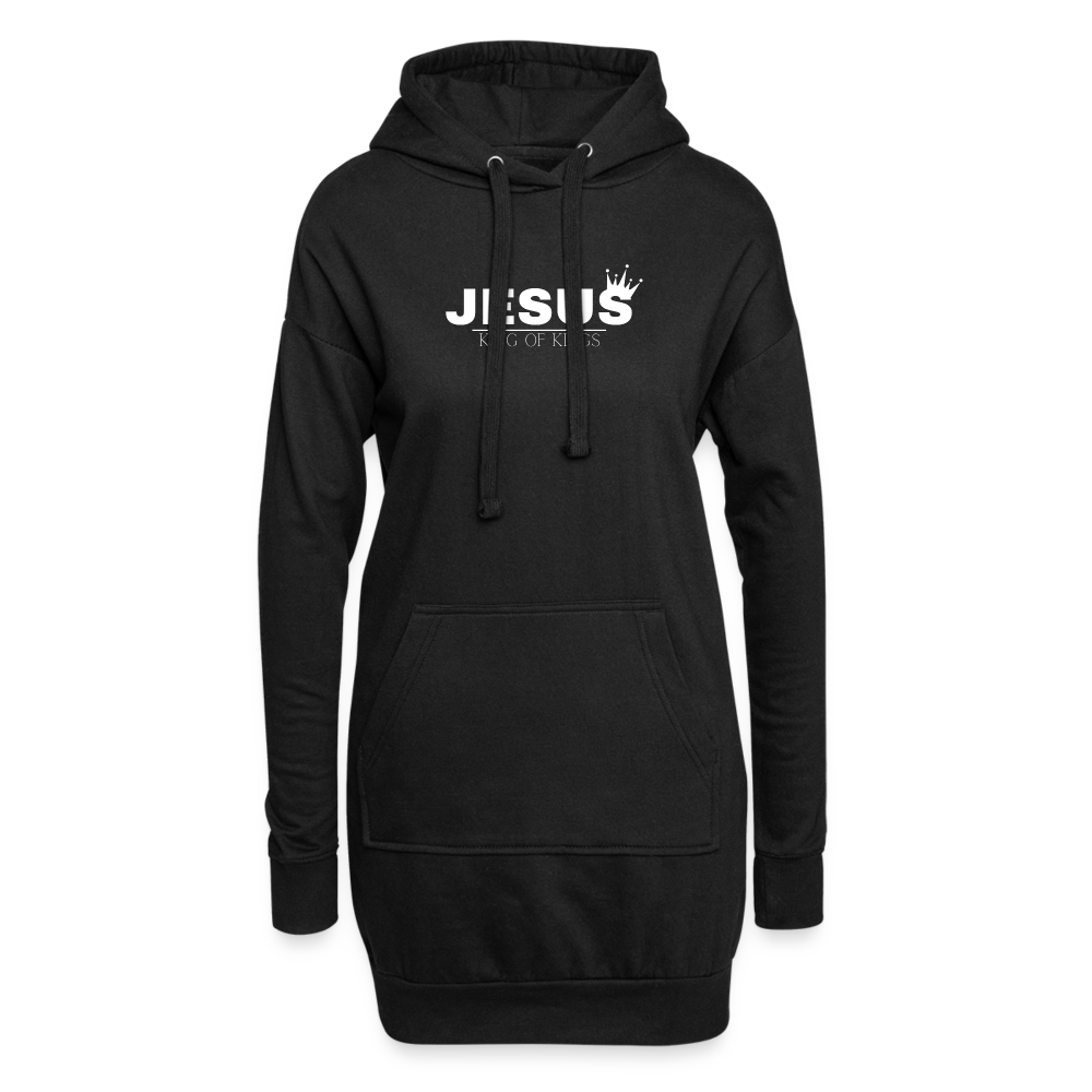 King of Kings Hoodie Dress - black