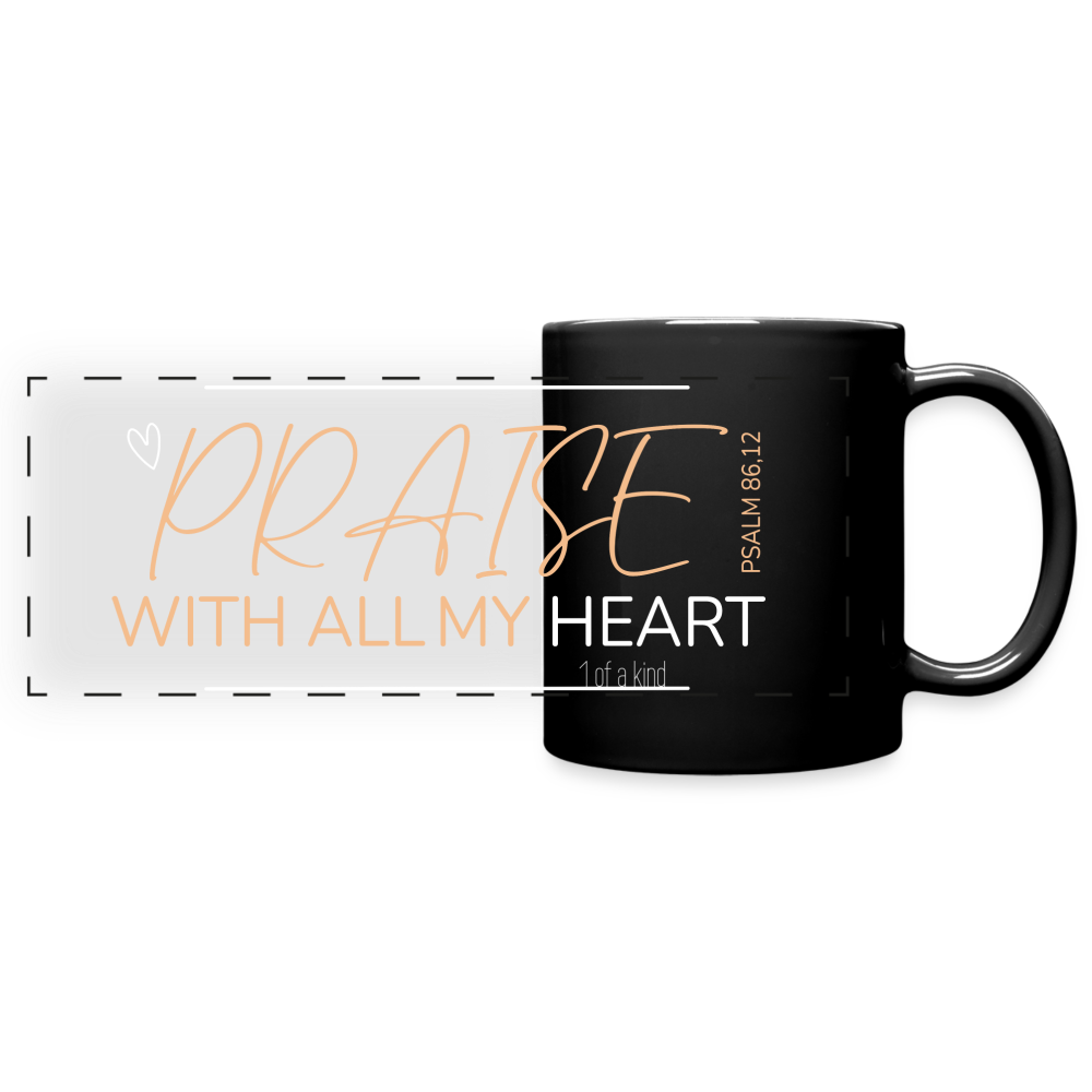Full Color Panoramic Mug - black