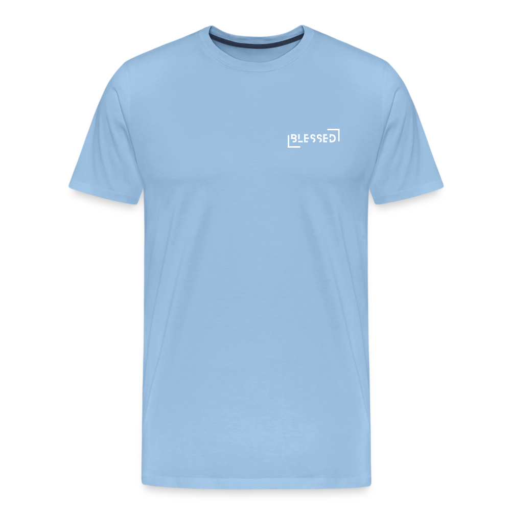 Blessed Men’s Premium T-Shirt - sky