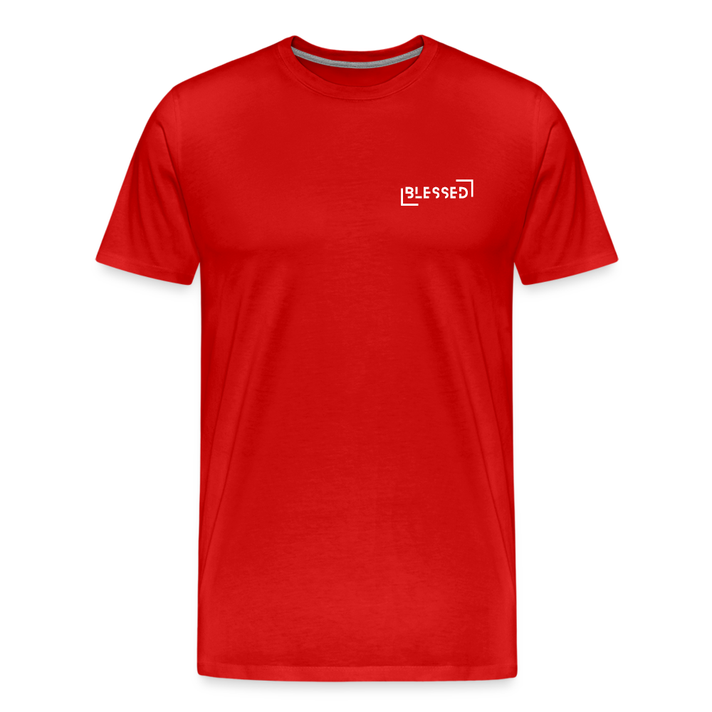 Blessed Men’s Premium T-Shirt - red