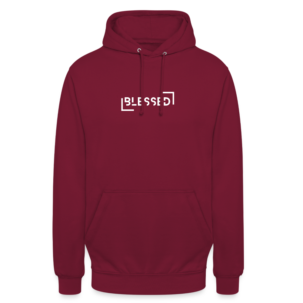 Blessed Unisex Hoodie - bordeaux