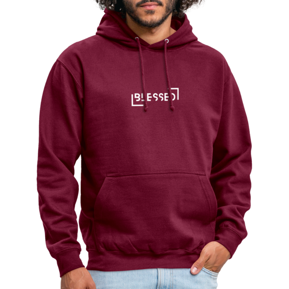 Blessed Unisex Hoodie - bordeaux