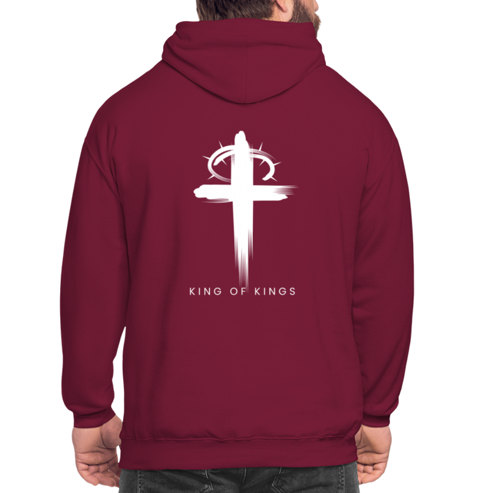 King of Kings Unisex Hoodie - bordeaux