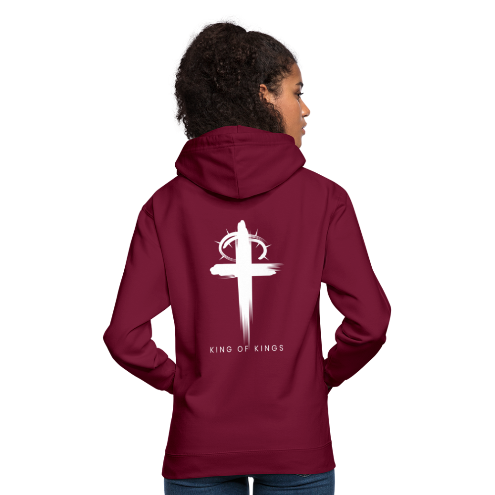 King of Kings Unisex Hoodie - bordeaux