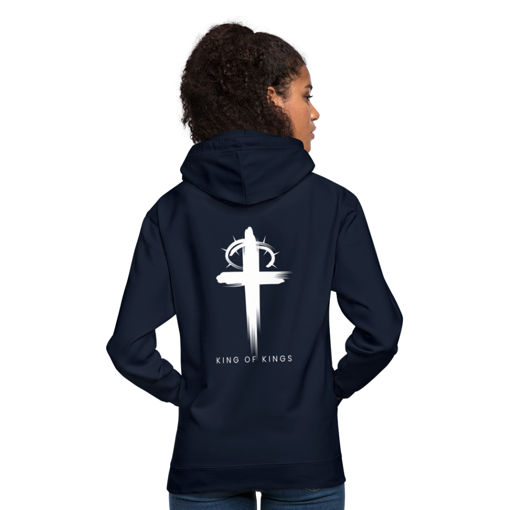 King of Kings Unisex Hoodie - navy